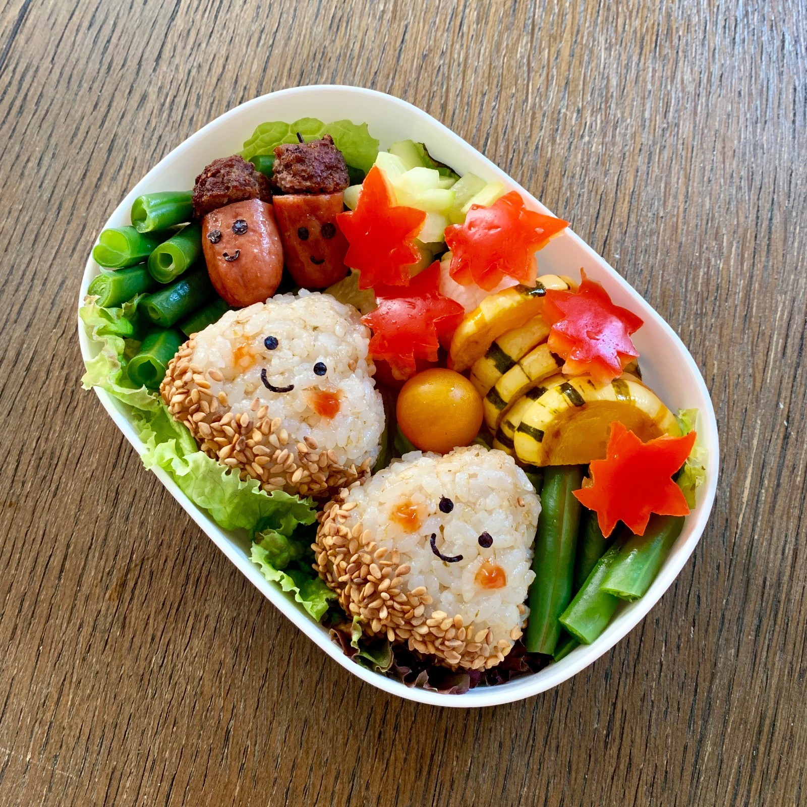 秋のお弁当
