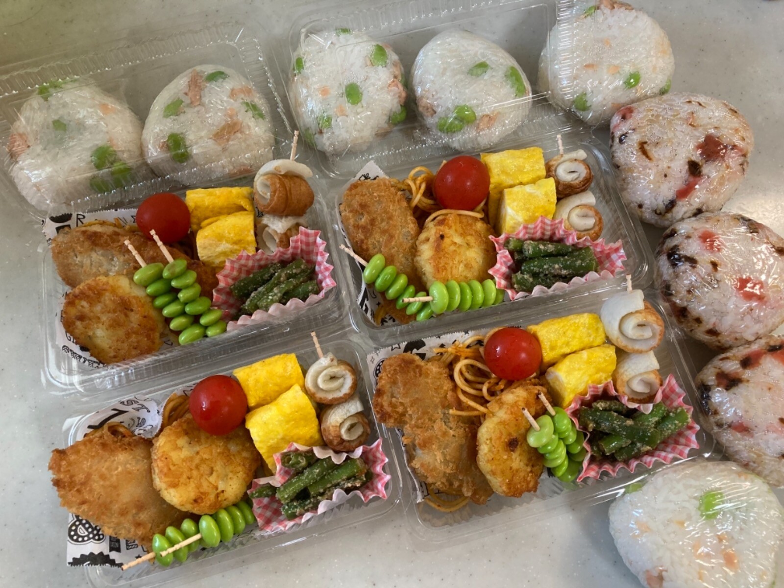 アジフライ弁当