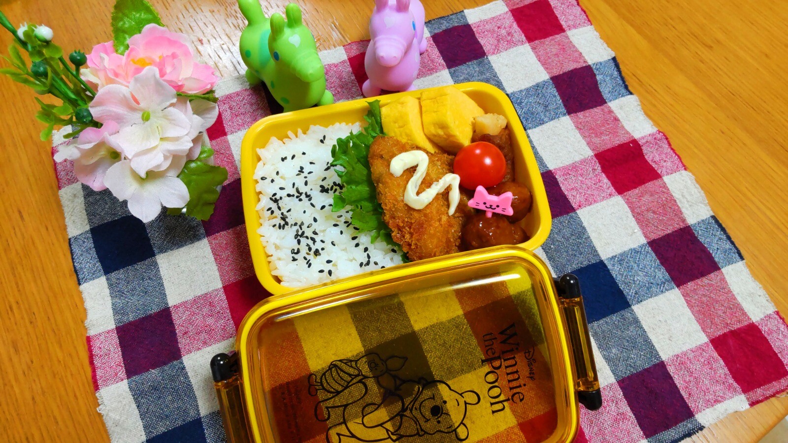 三女のお弁当💛