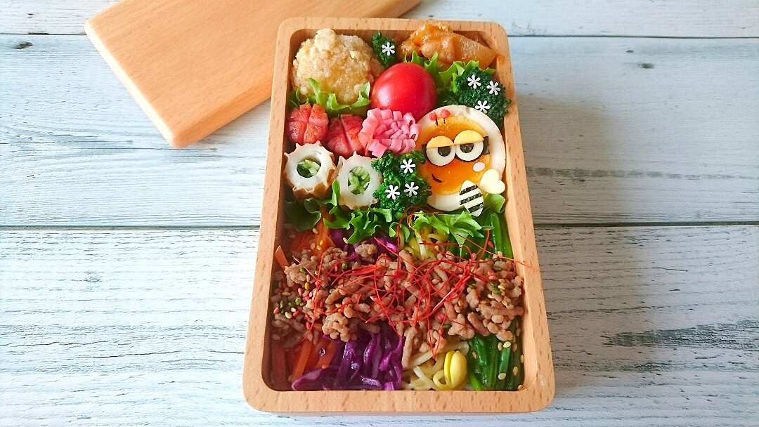 ビビンバ弁当春バージョン
