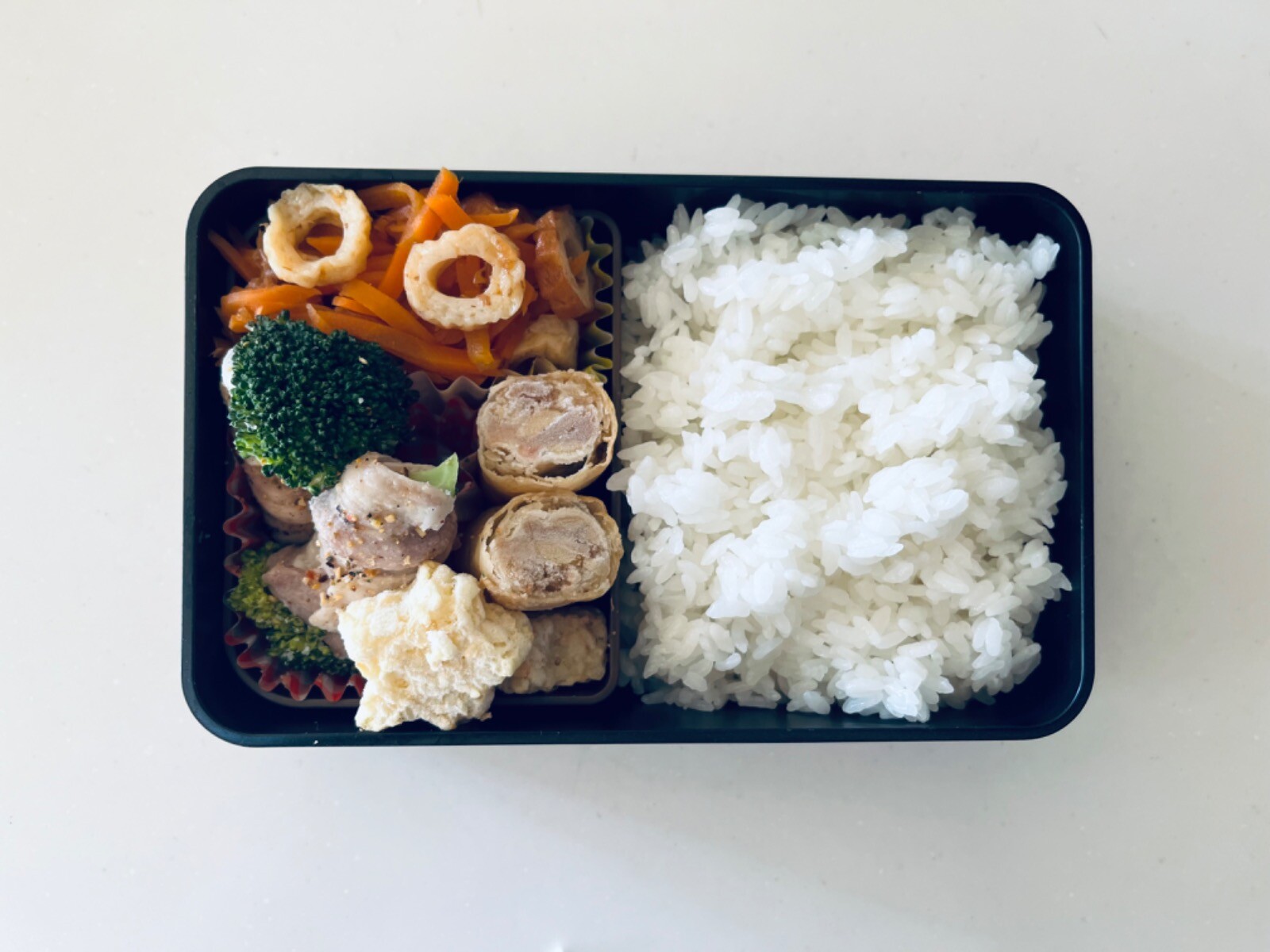 ブロッコリーの肉巻き弁当