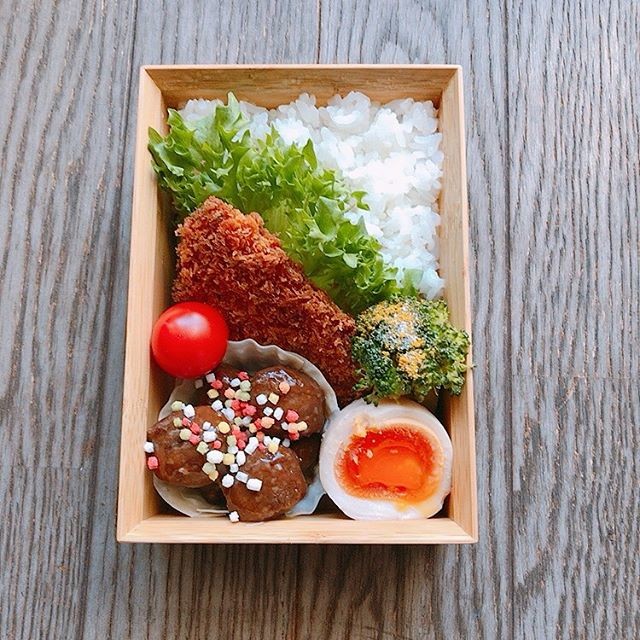 アジフライ弁当