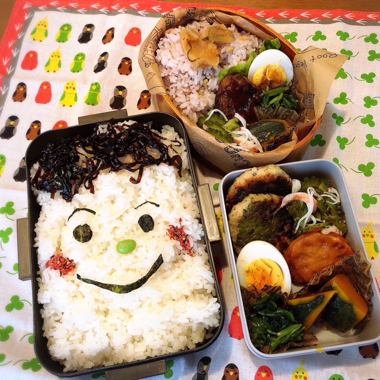 息子と私のお弁当