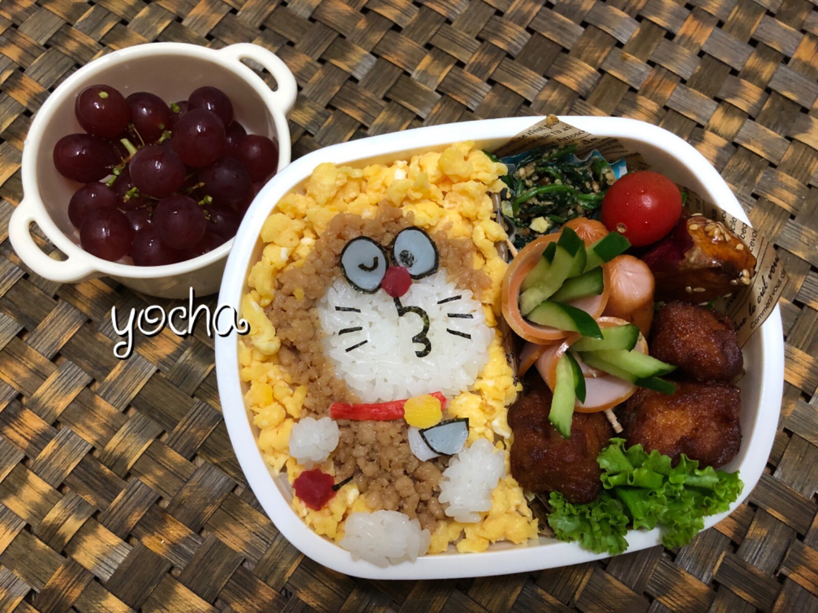 ドラえもん2色そぼろ