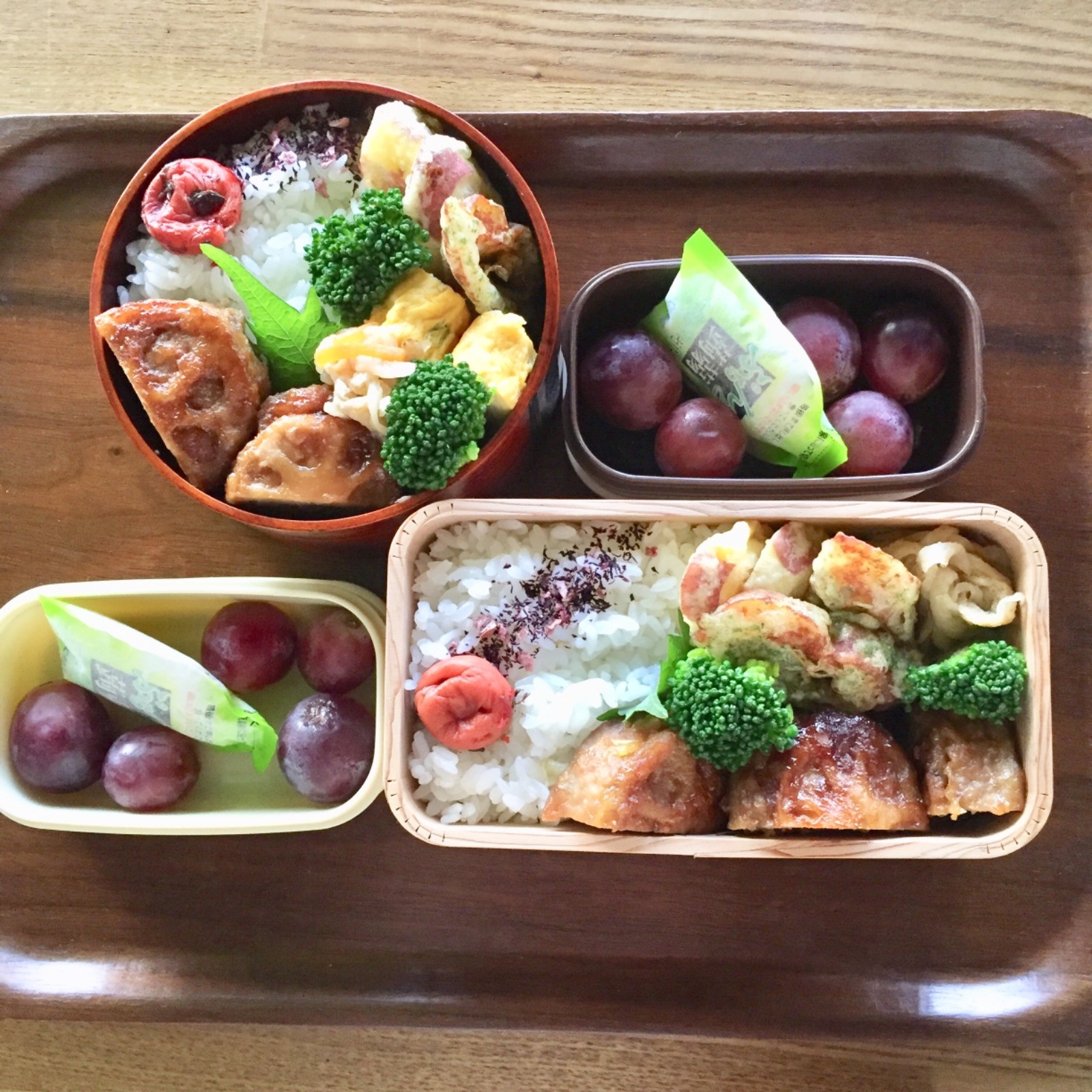 蓮根はさみ焼き弁当