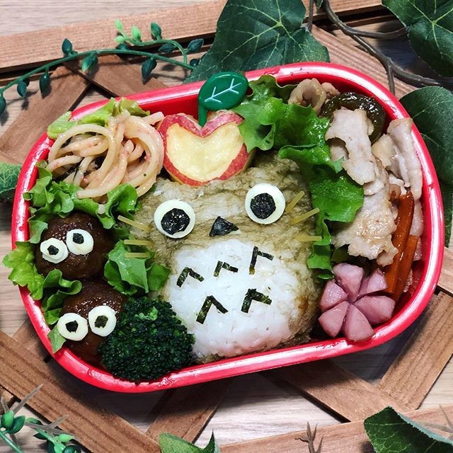となりのトトロ風🌸学童弁当