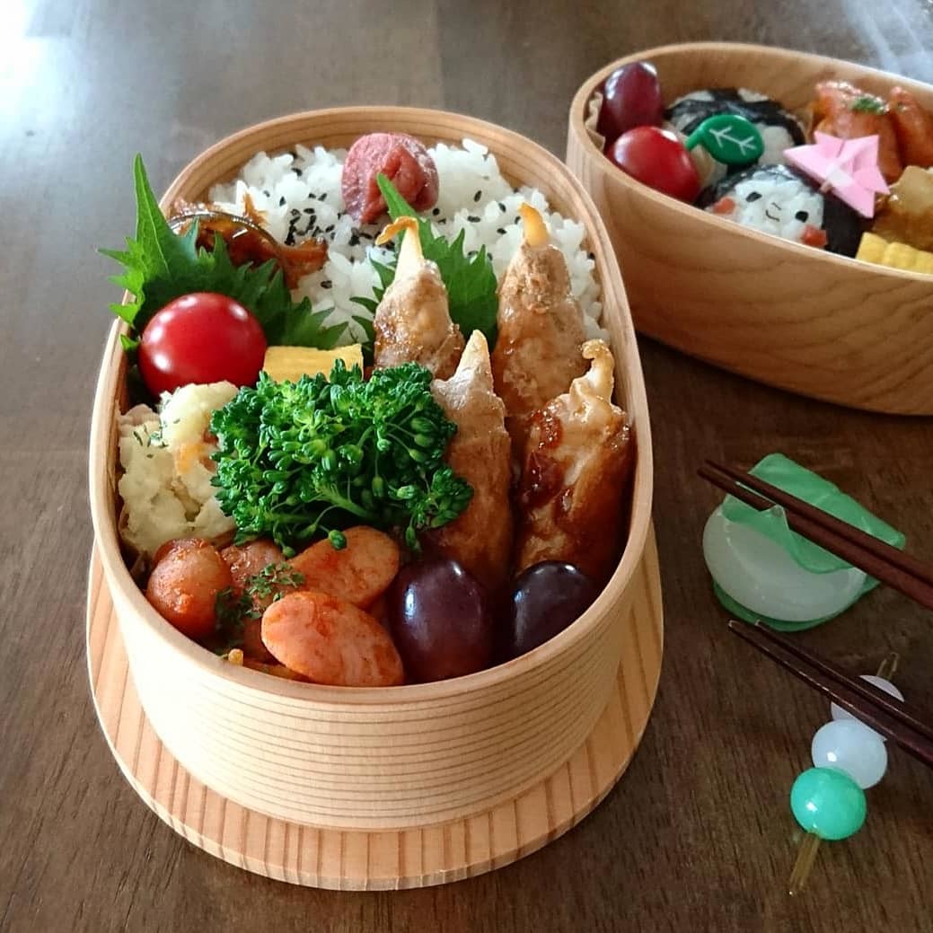 筍の肉巻き弁当