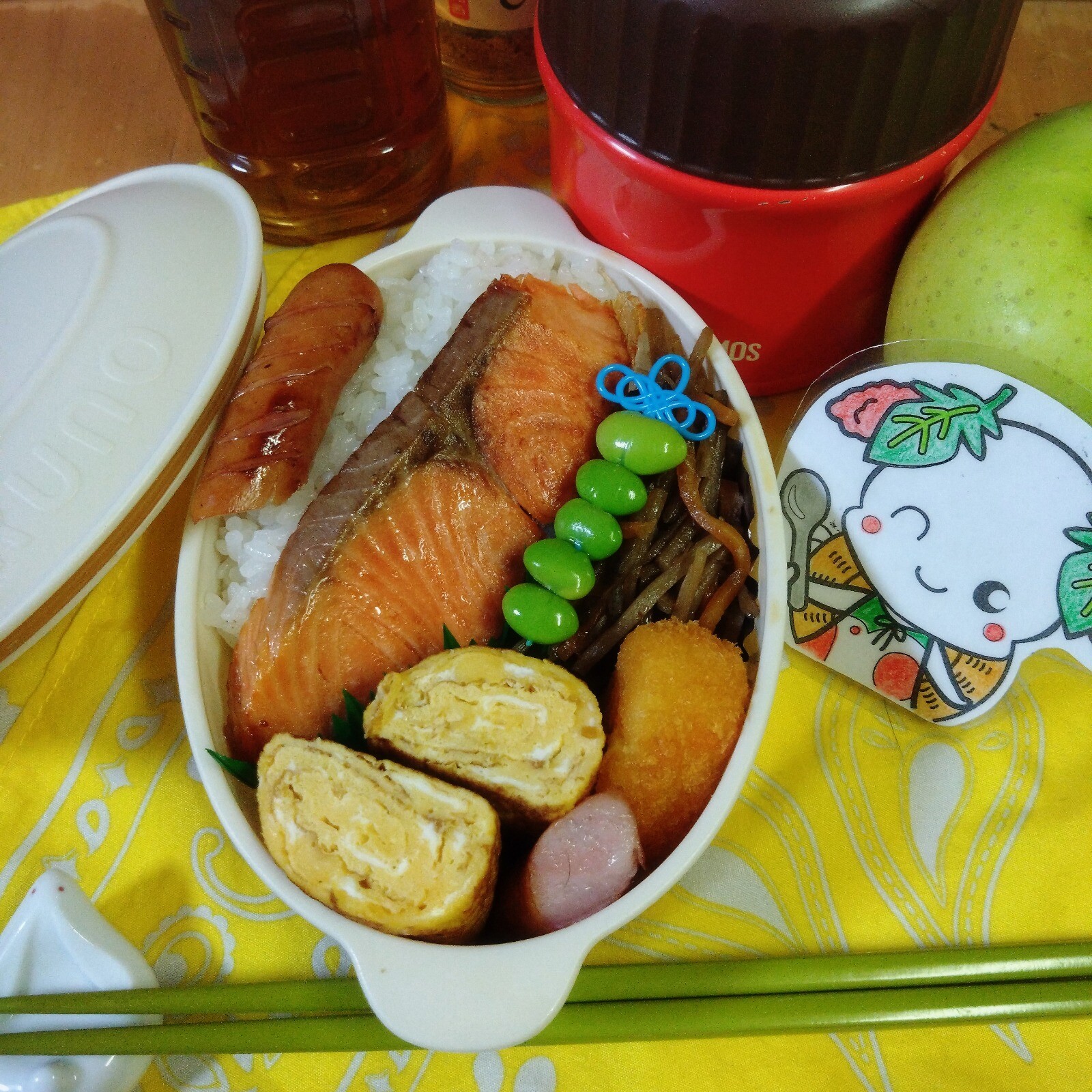 鮭弁当