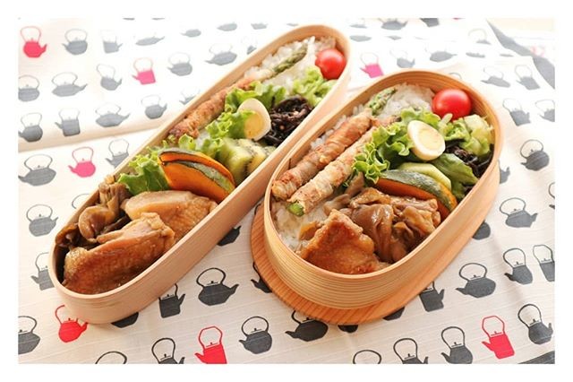 チキンと舞茸の照り焼きのおべんとう