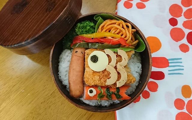 鯉のぼり弁当🎏