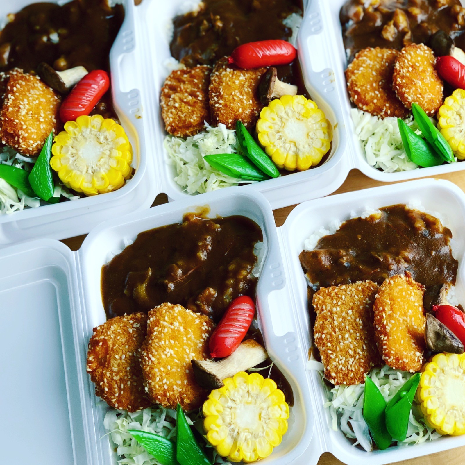 カレー弁当