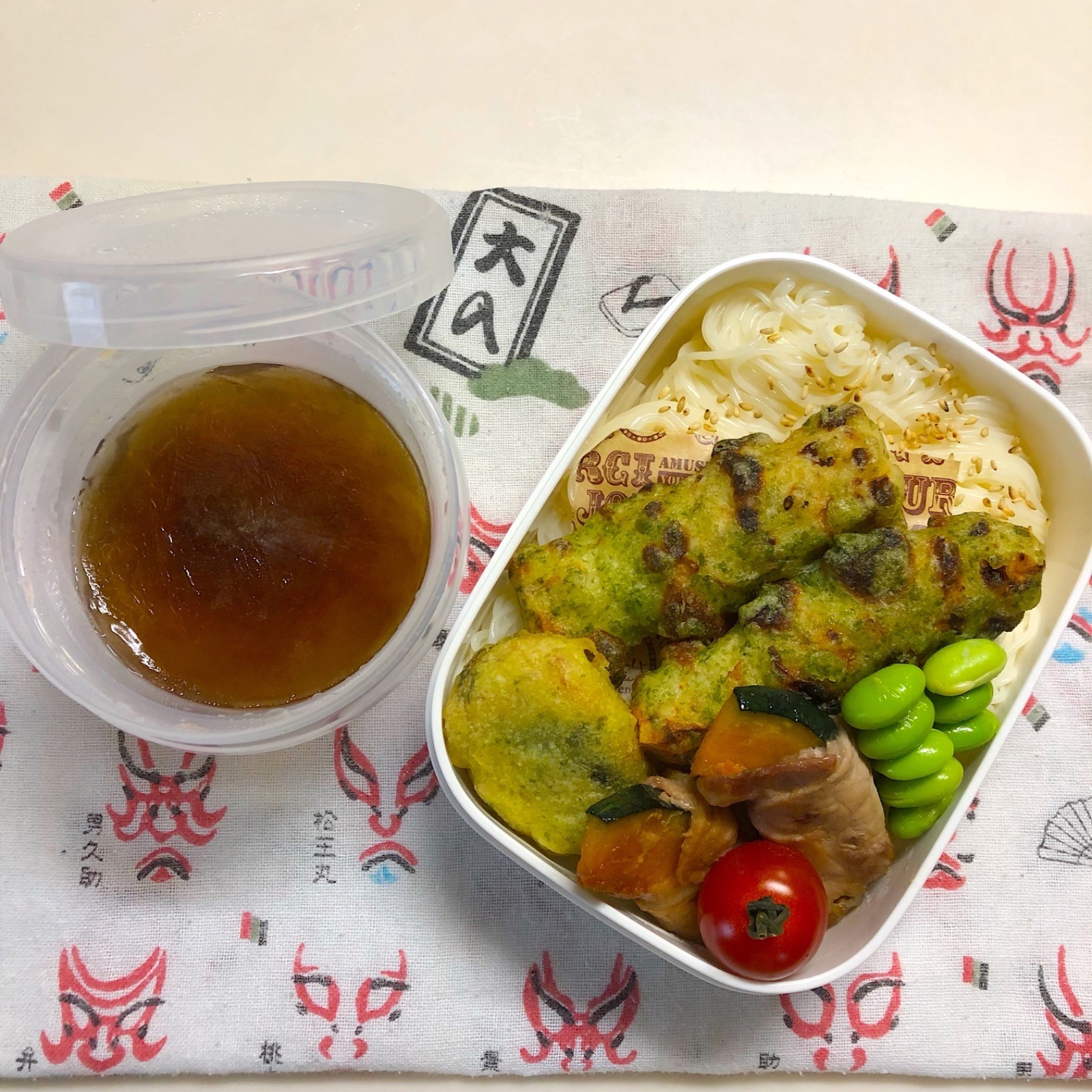 素麺弁当