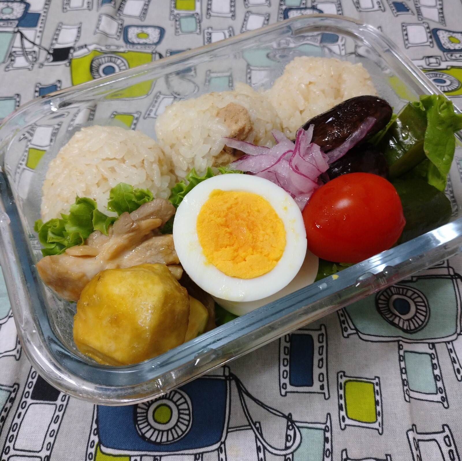 おにぎり弁当①