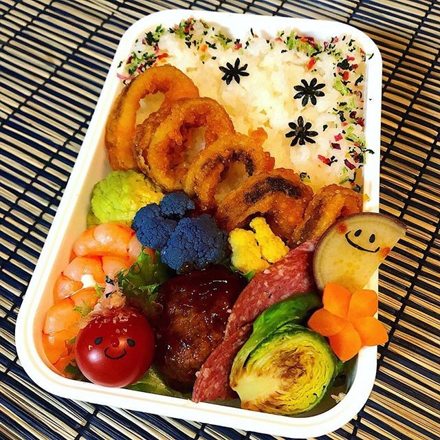 イカリングで節分弁当