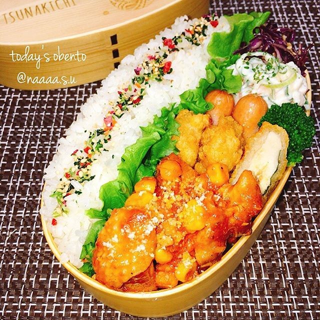 チキンのトマト煮弁当♪