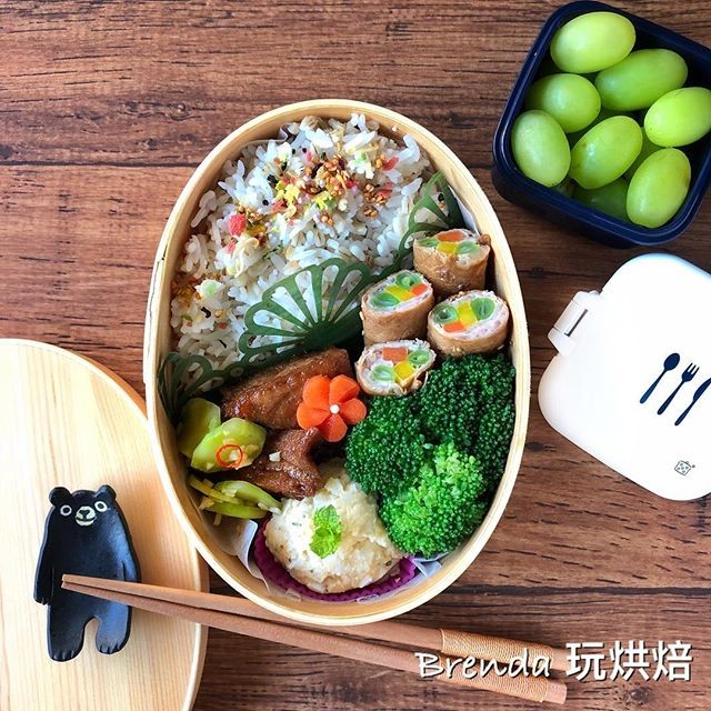 蔬菜肉捲弁当