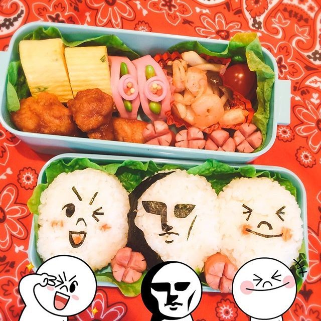 LINEキャラクター ムーン弁当