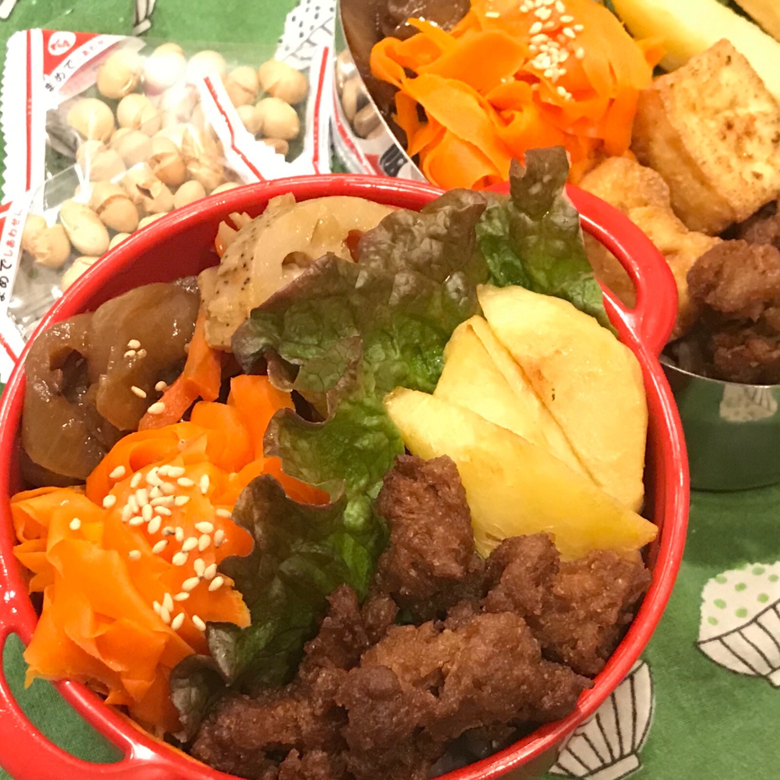 JK娘と夫ののっけ弁