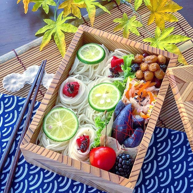素麺弁当