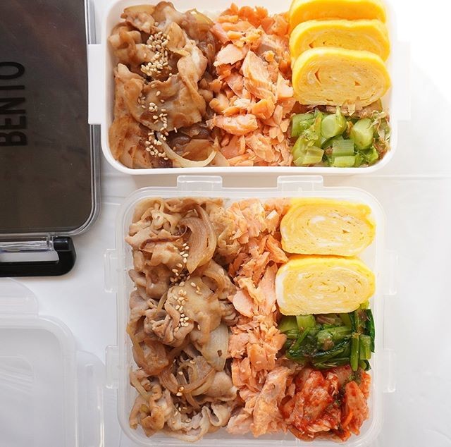 彩りのっけ弁当
