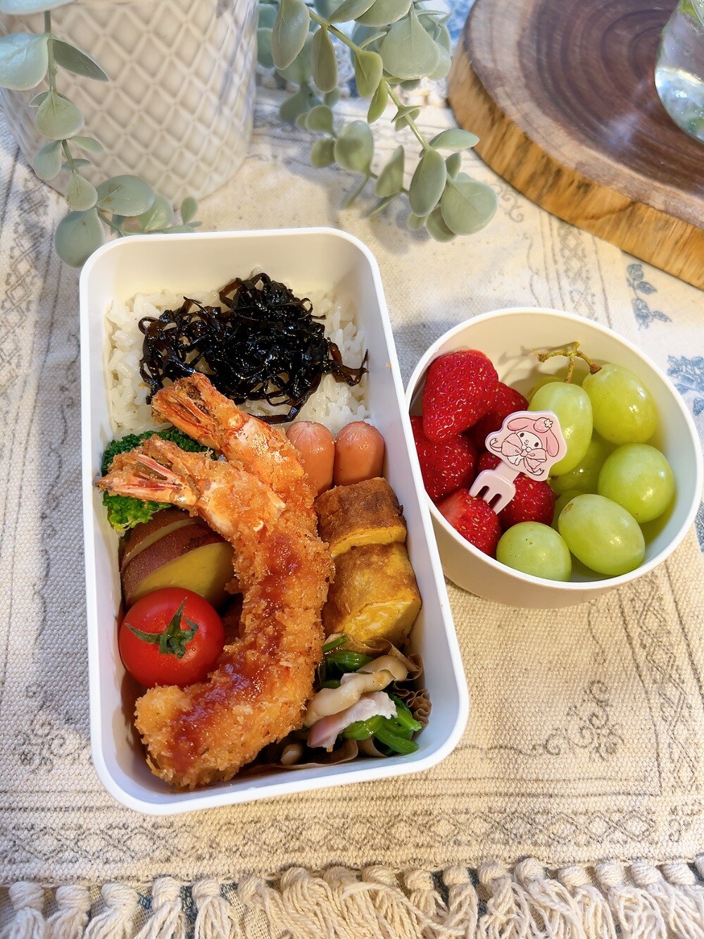 エビフライお弁当