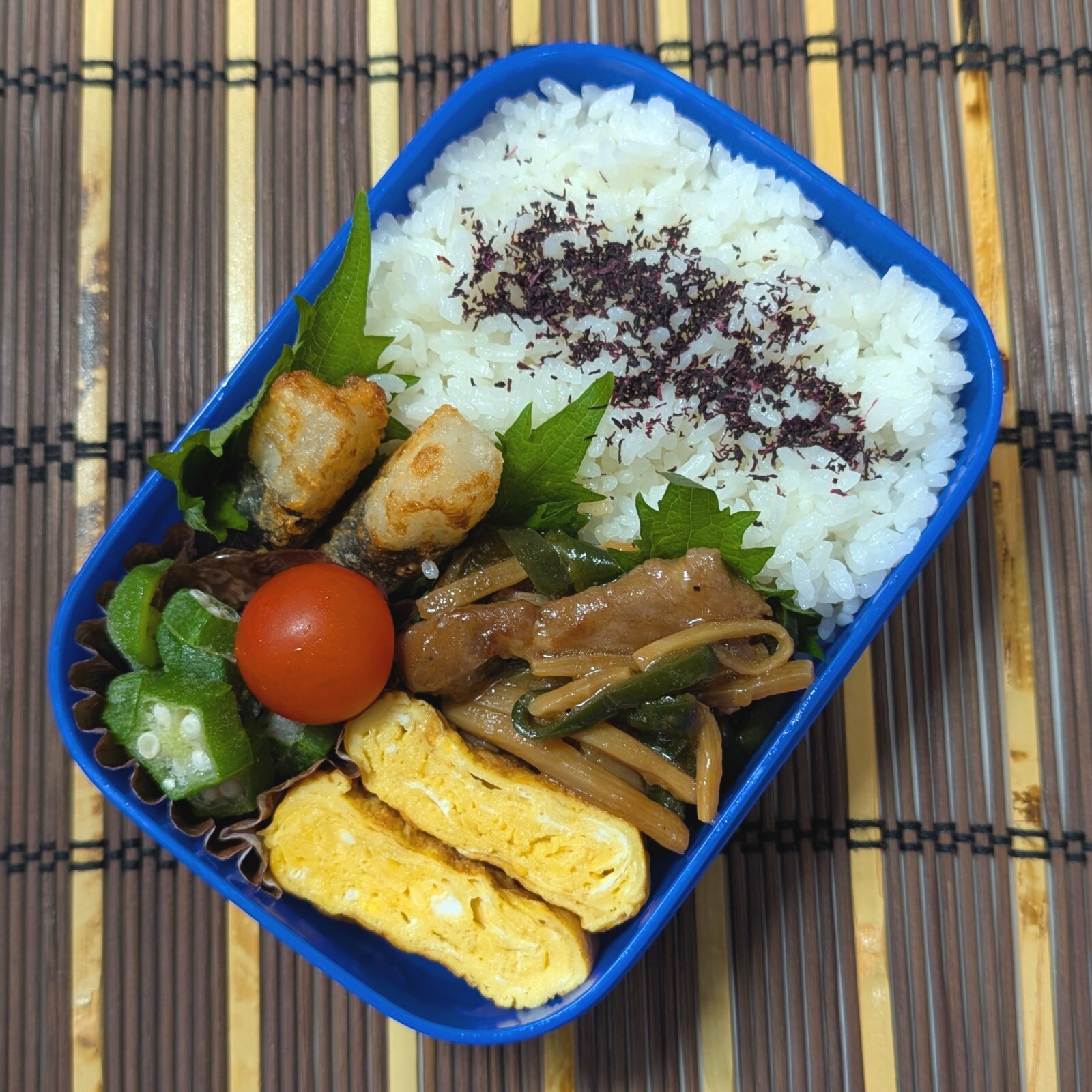 青椒肉絲弁当