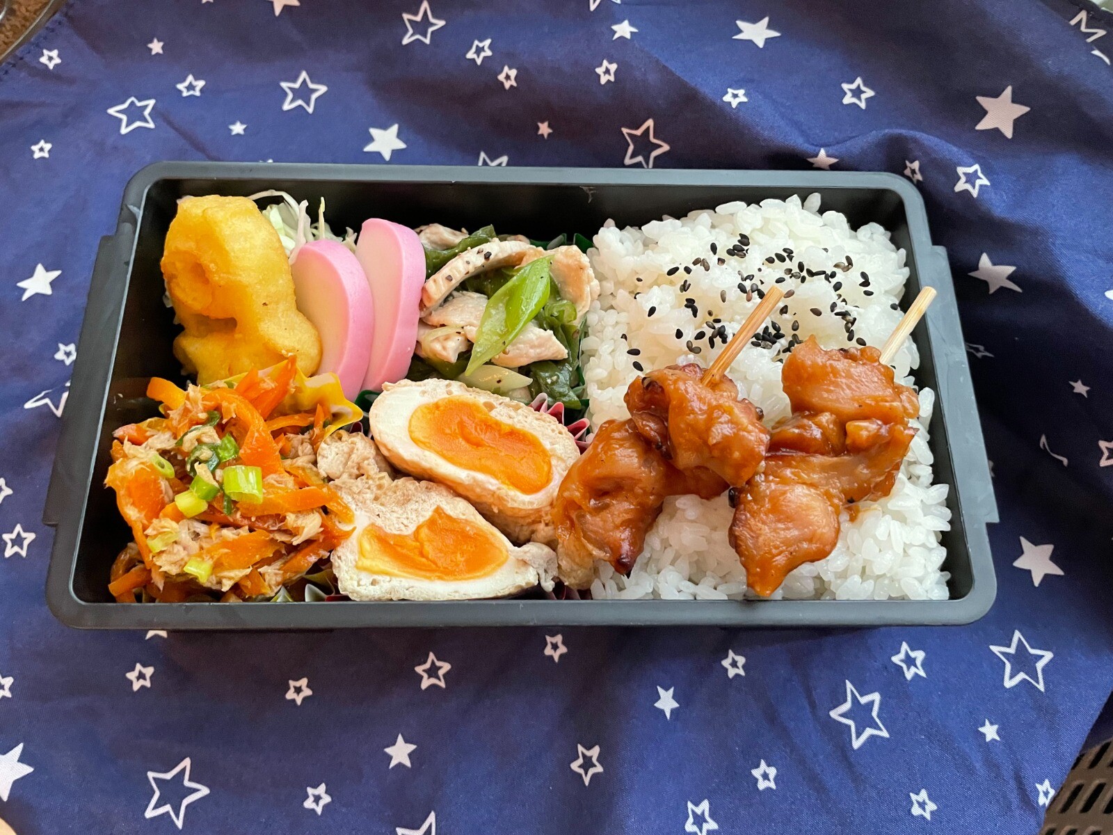 高1サッカー男子のモリモリ弁当