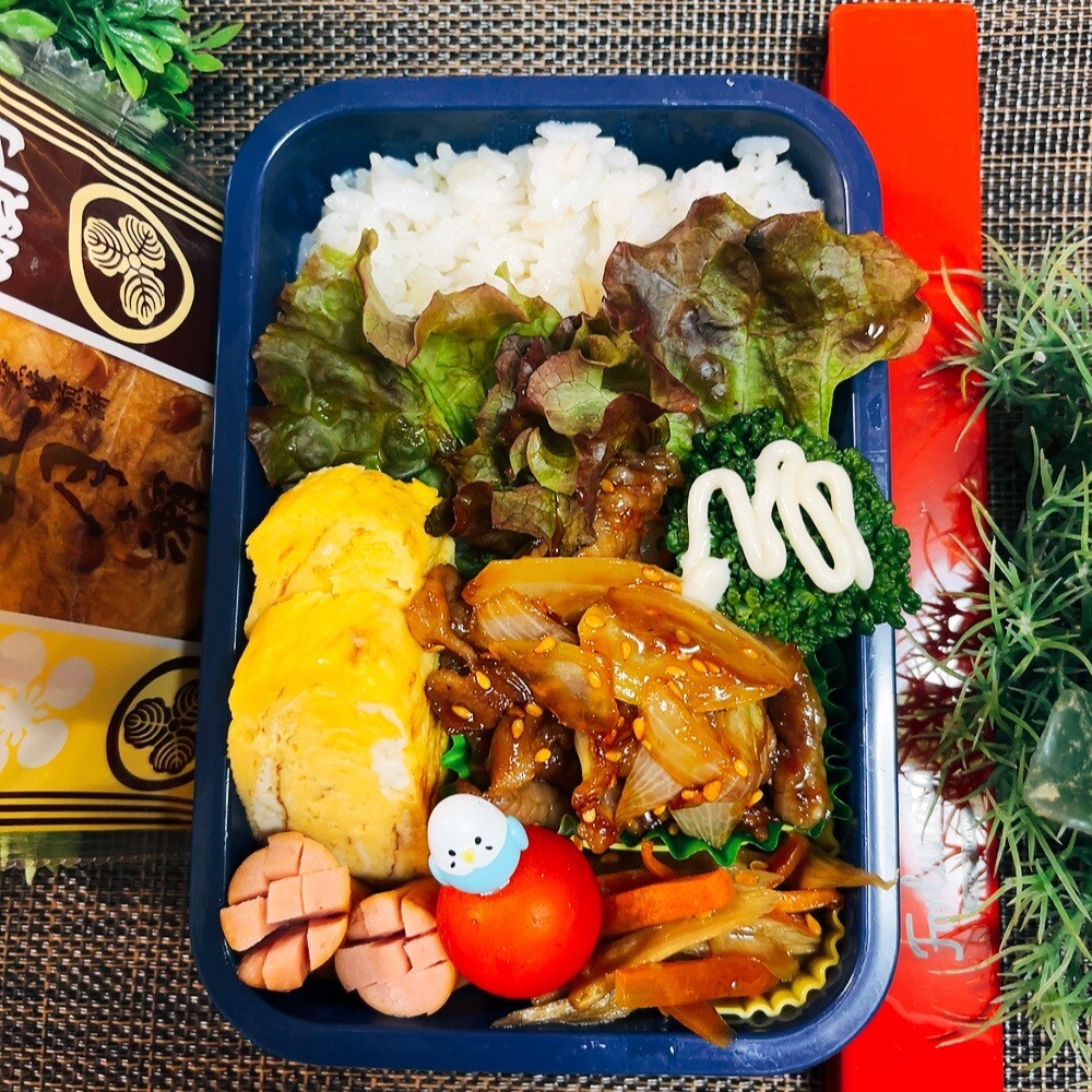 豚甘辛煮弁当