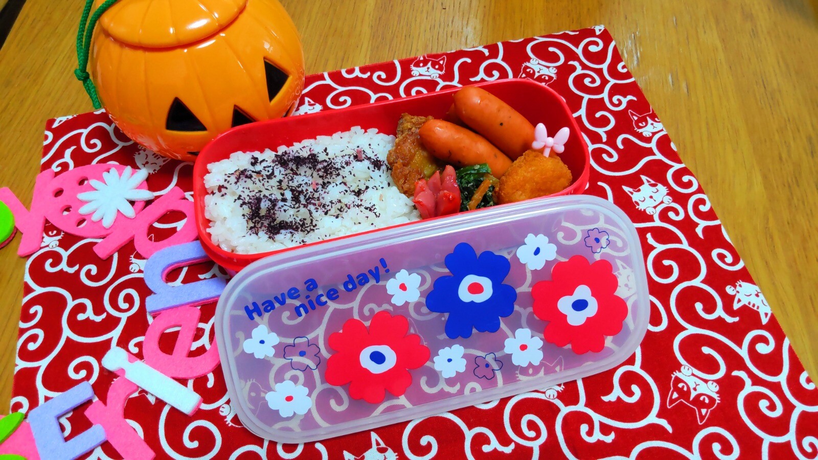 娘のお弁当💗