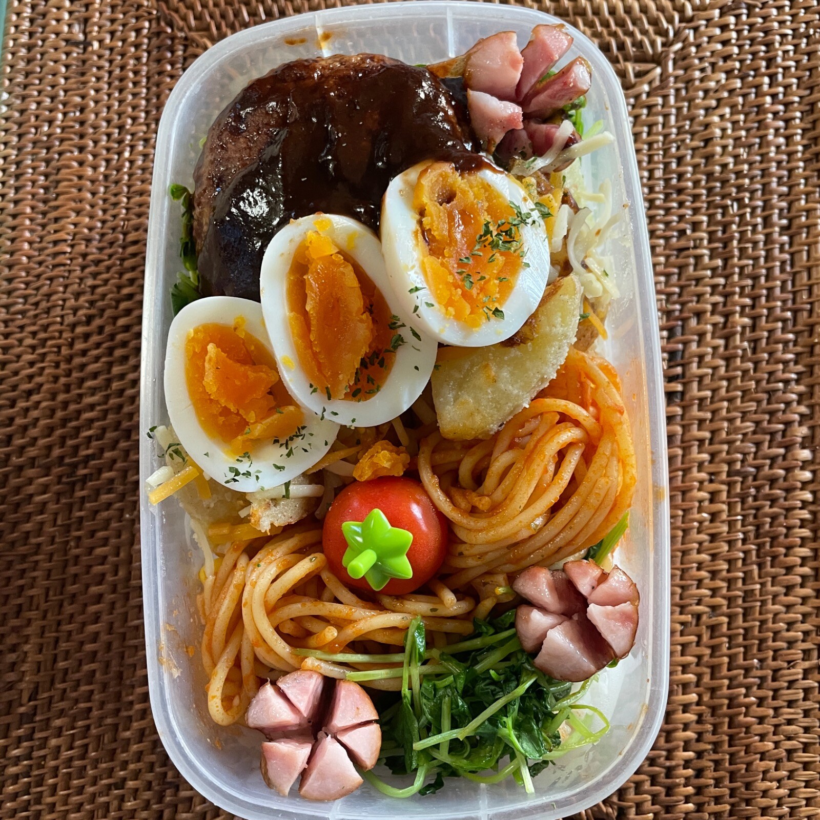 ハンバーグ弁当