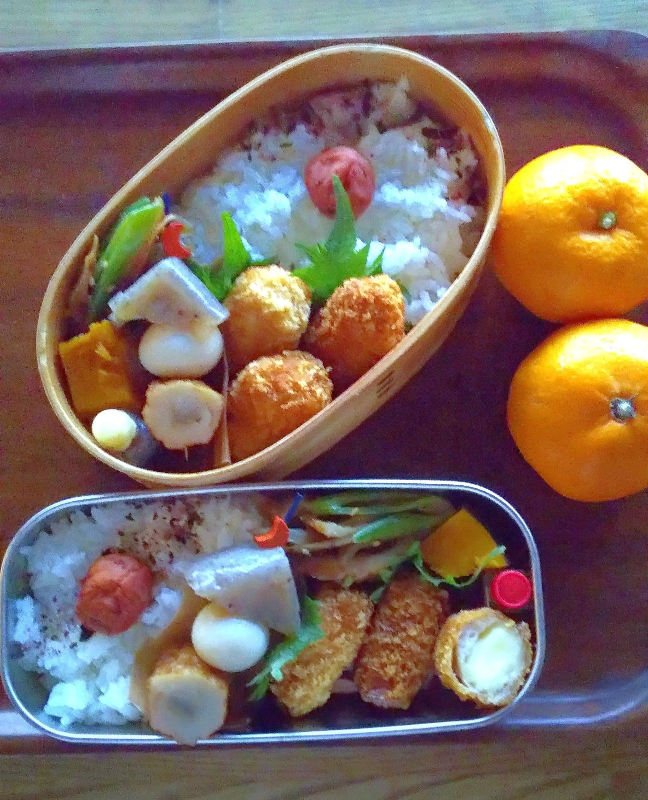 チーズ肉巻き弁当