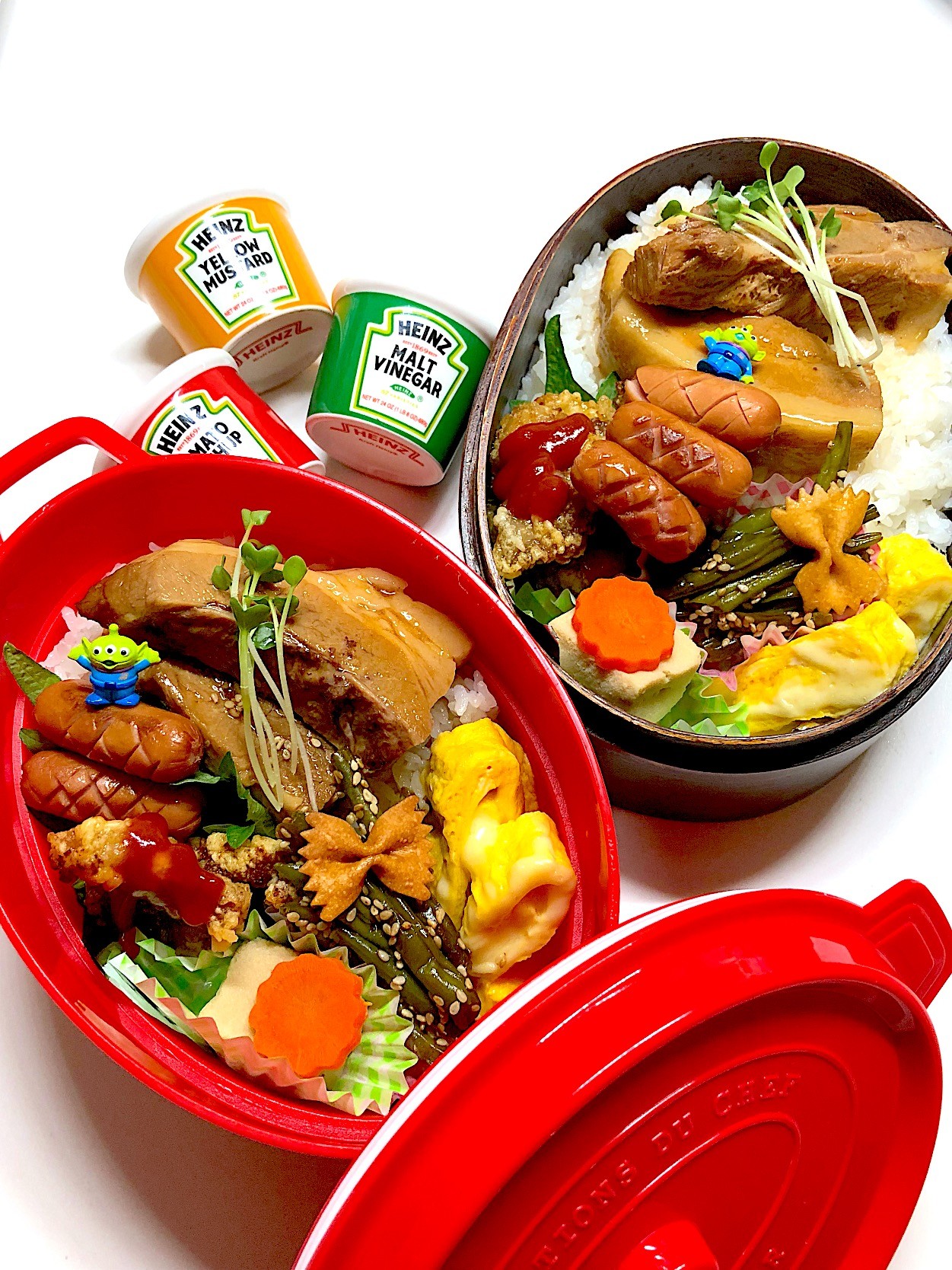 豚角煮弁当🍱