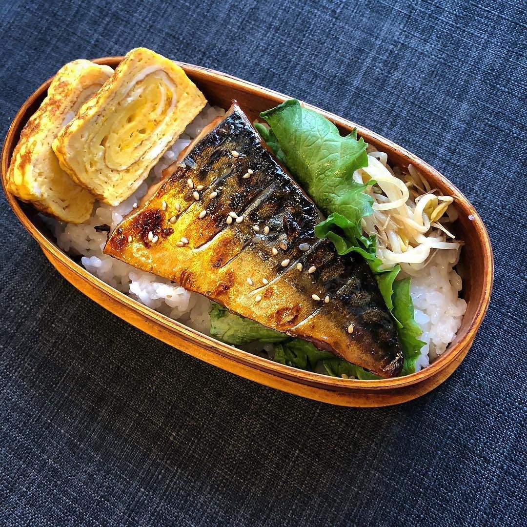 父お手製の！鯖みりん弁当
