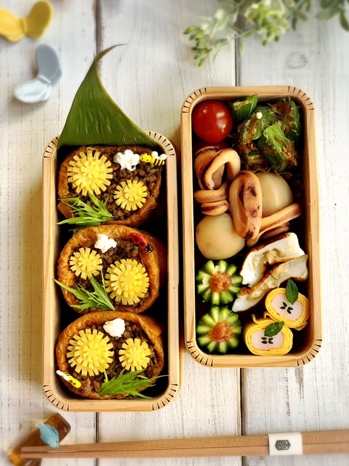 たんぽぽ稲荷弁当