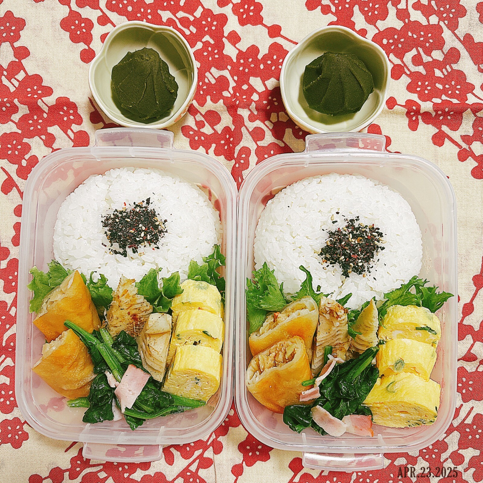 今日のお弁当