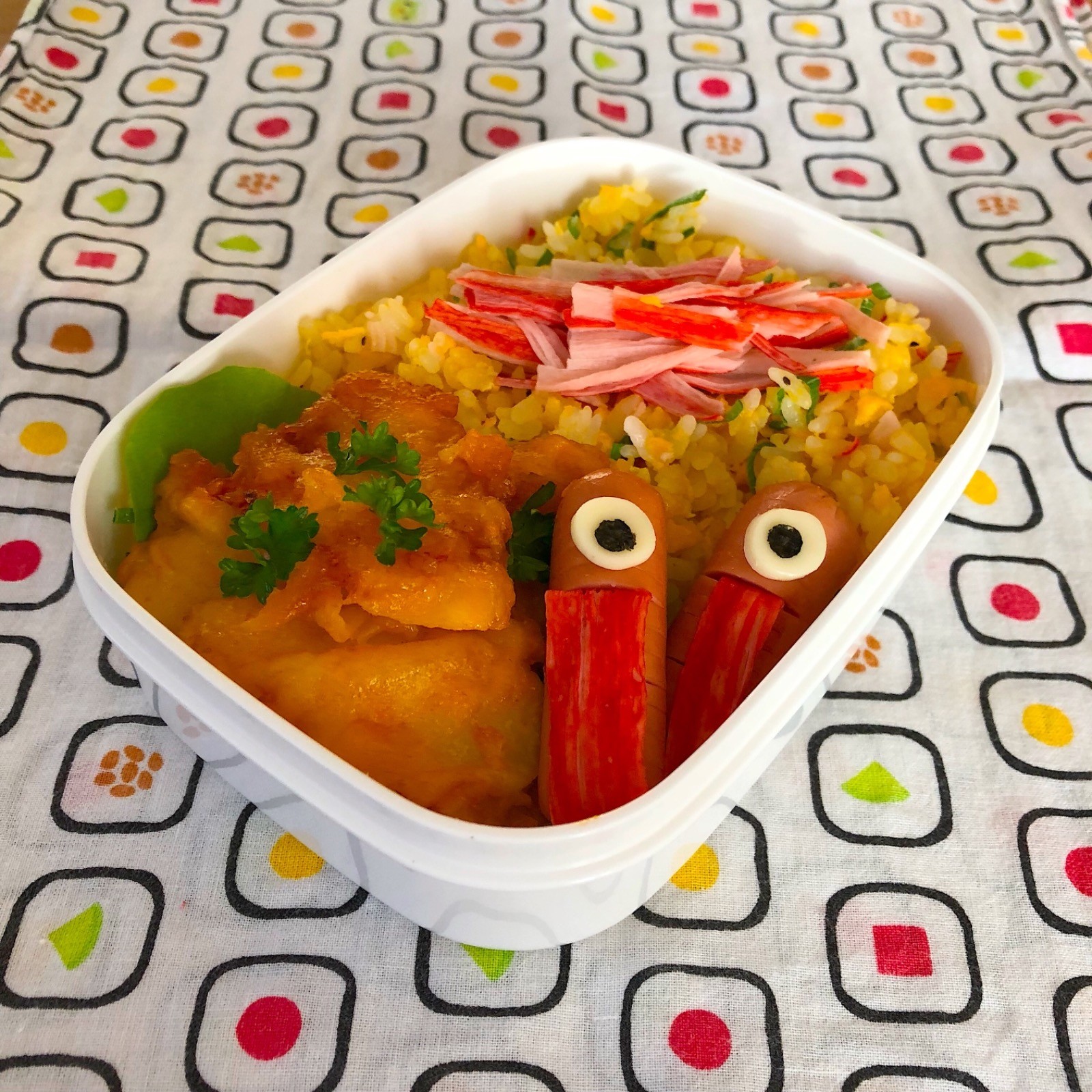 カニかま炒飯弁当