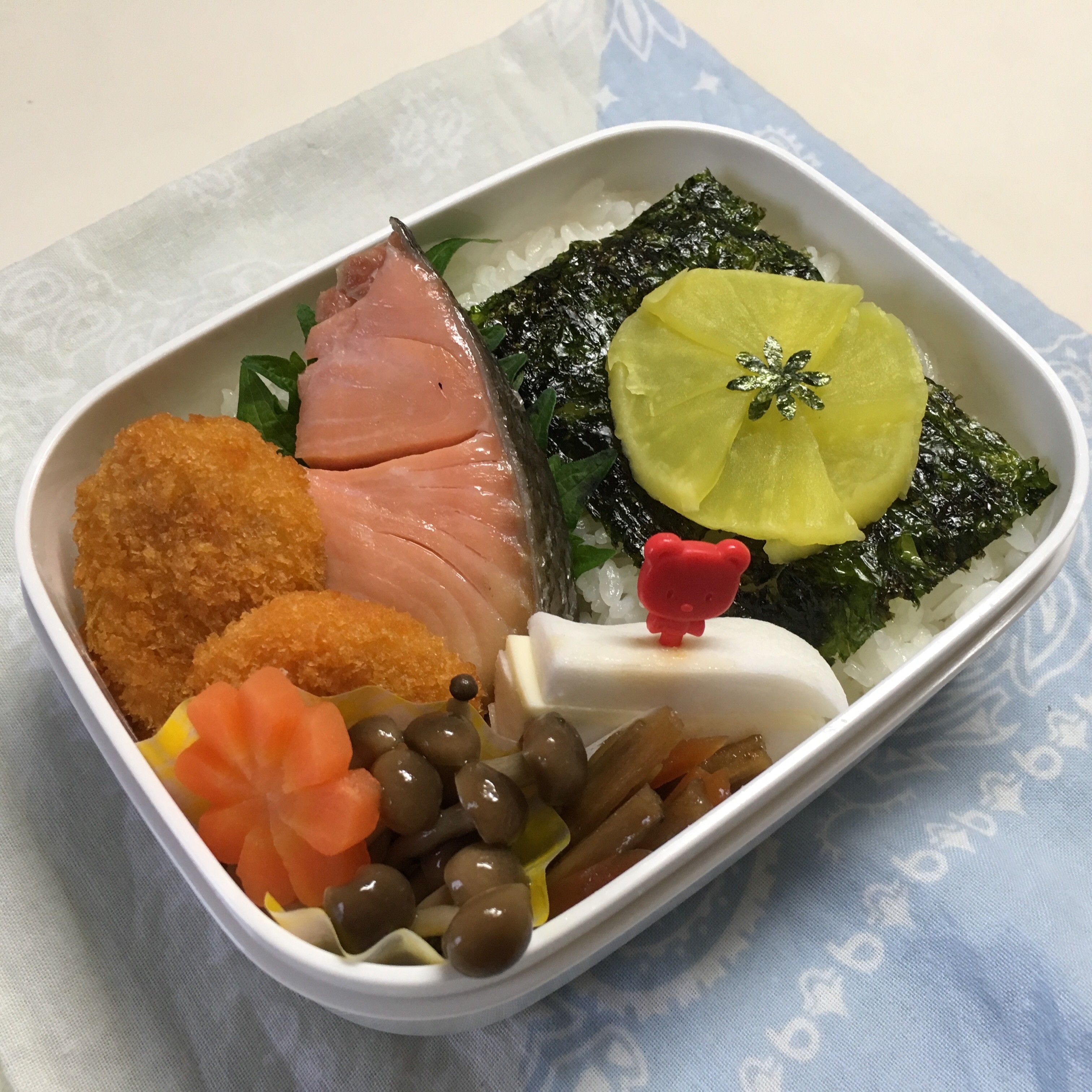 鮭弁当