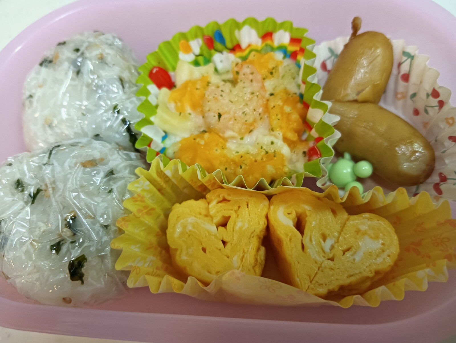 小学校低学年女子弁当