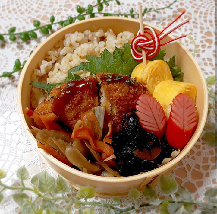 節約豚こま豆腐かつ弁当⭐