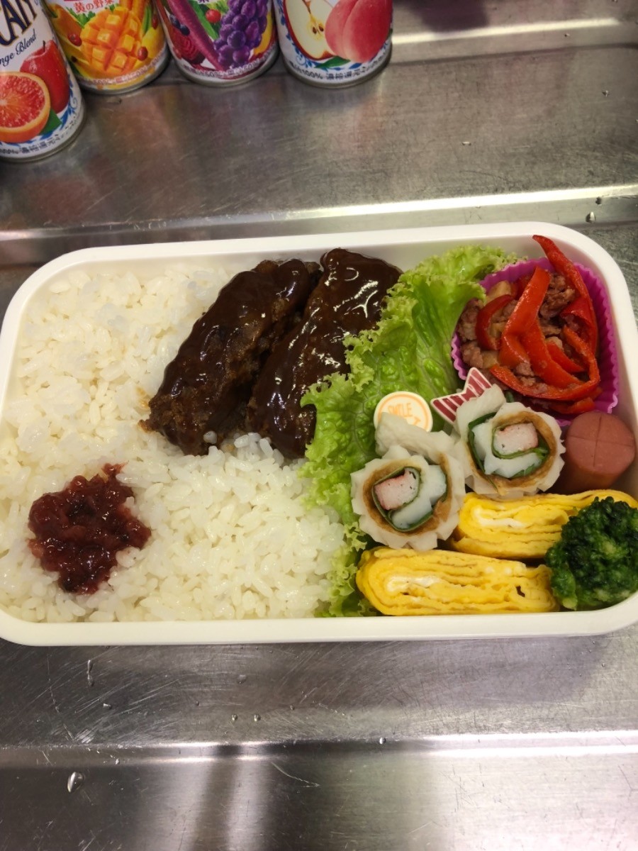 ハンバーグ弁当