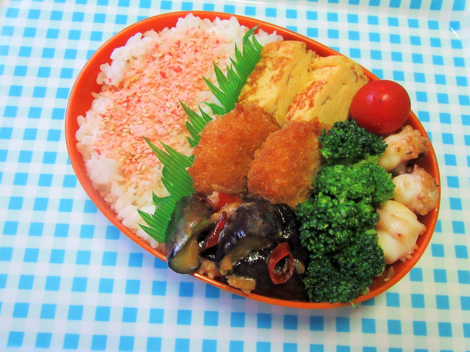 ナス弁当