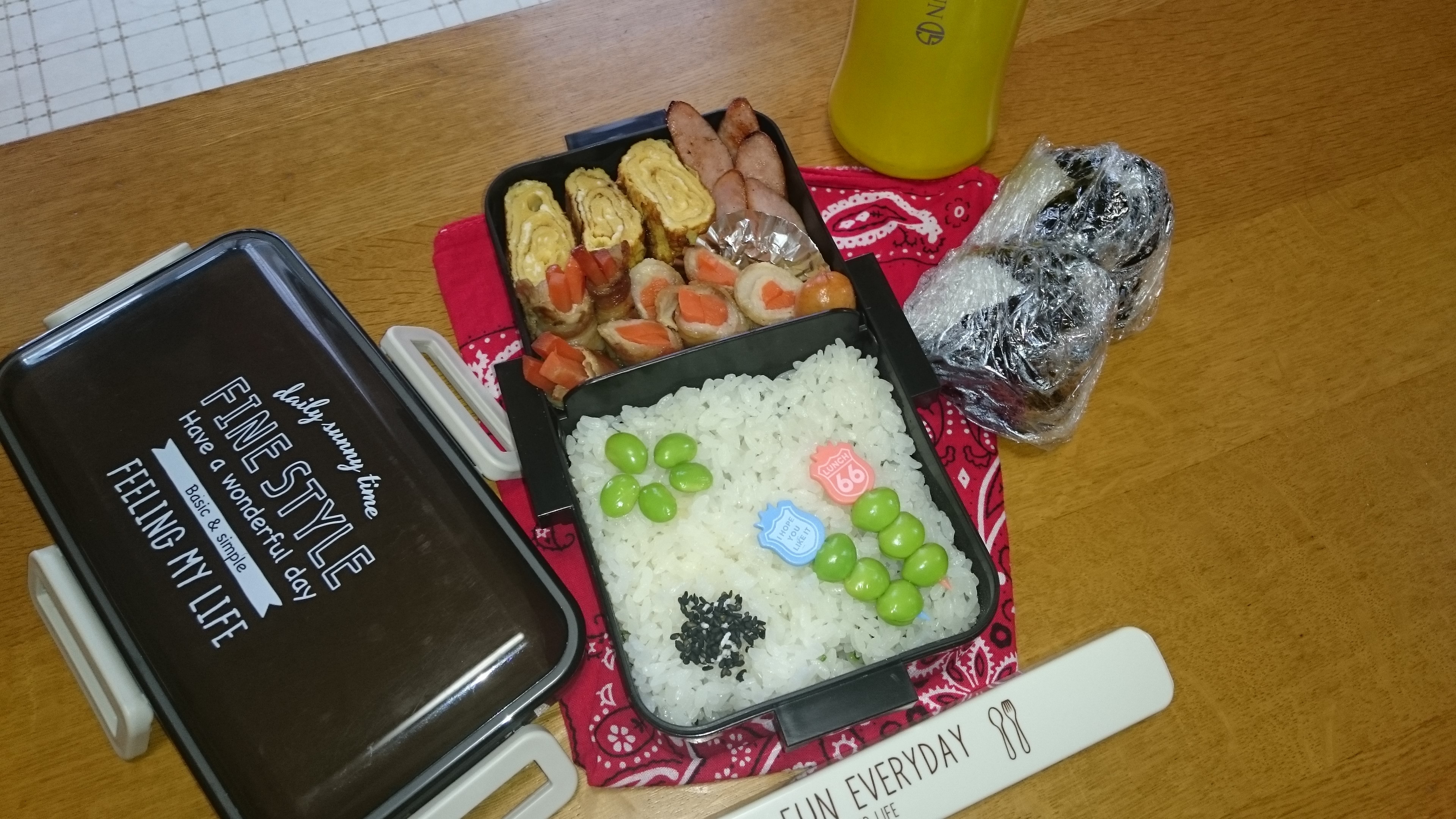 高校生男子弁当！