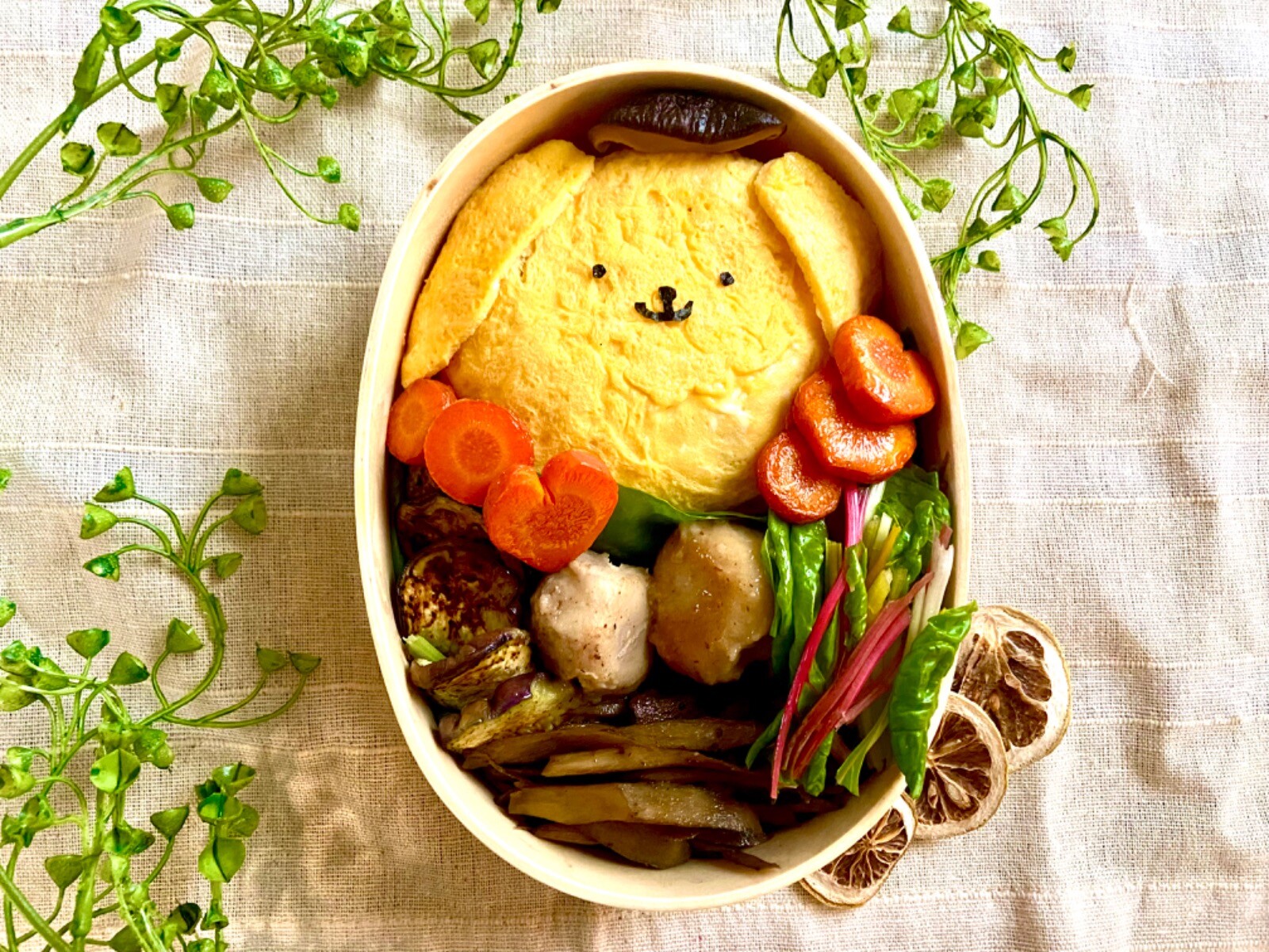 ポムポムプリン弁当