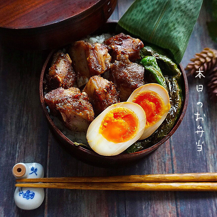スペアリブのペペロンチーノ風のっけ弁当🍱