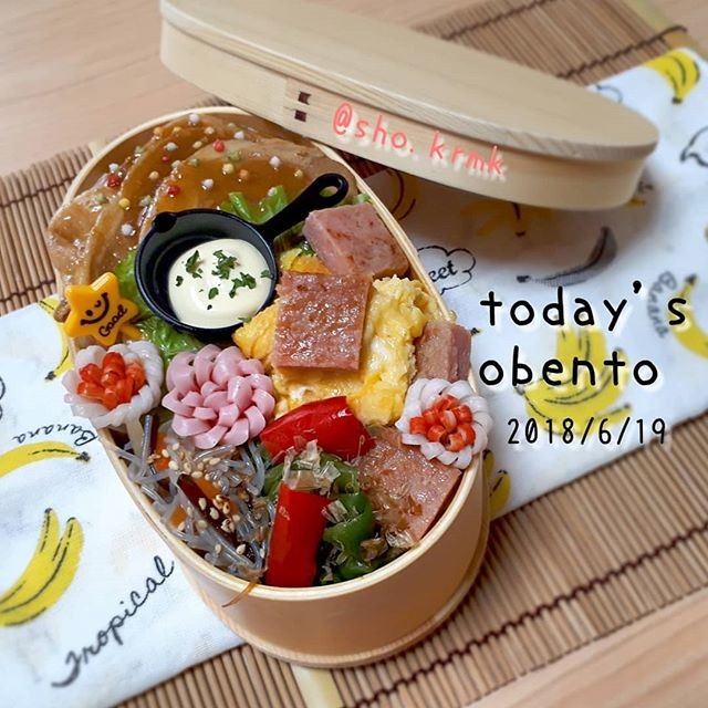 スパムエッグ弁当🍱