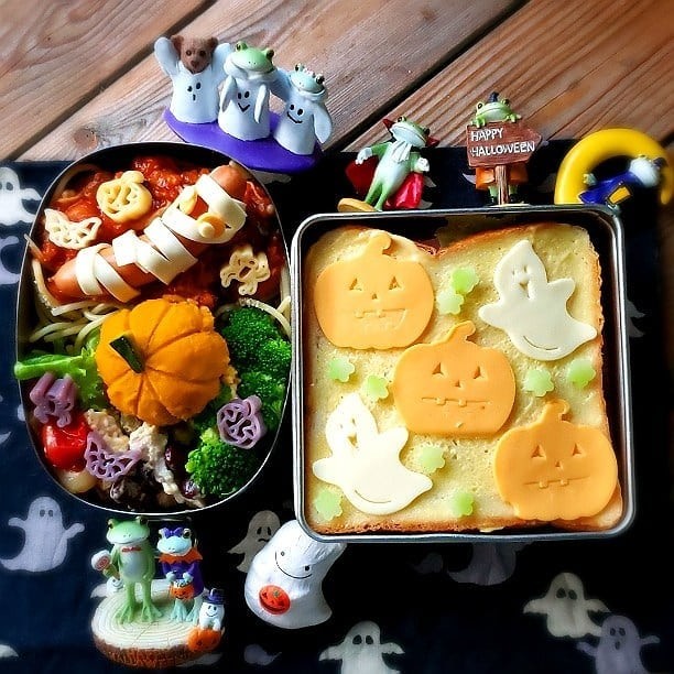 旦那さんのハロウィンお弁当♪