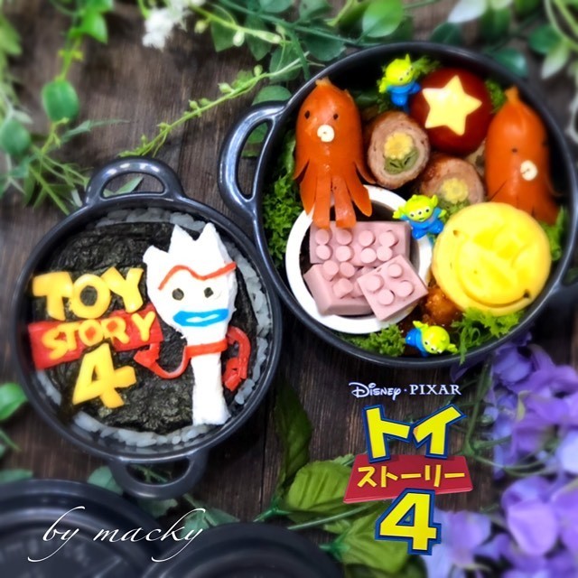 トイストーリー4弁当