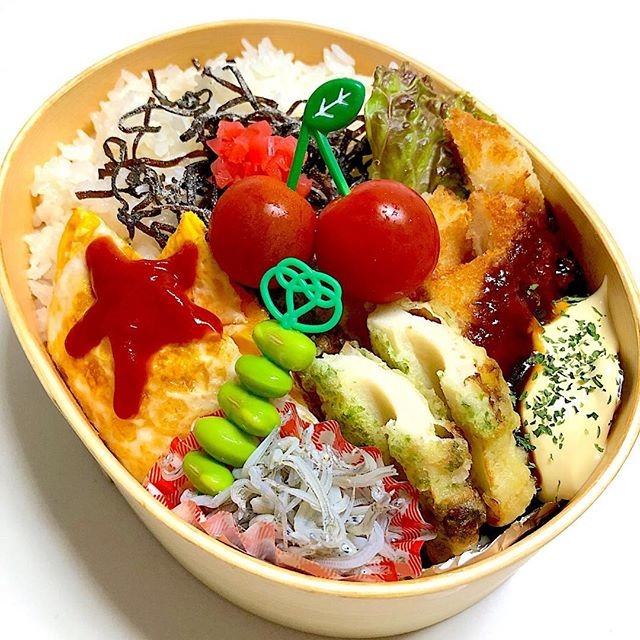 チキンカツ弁当🍙