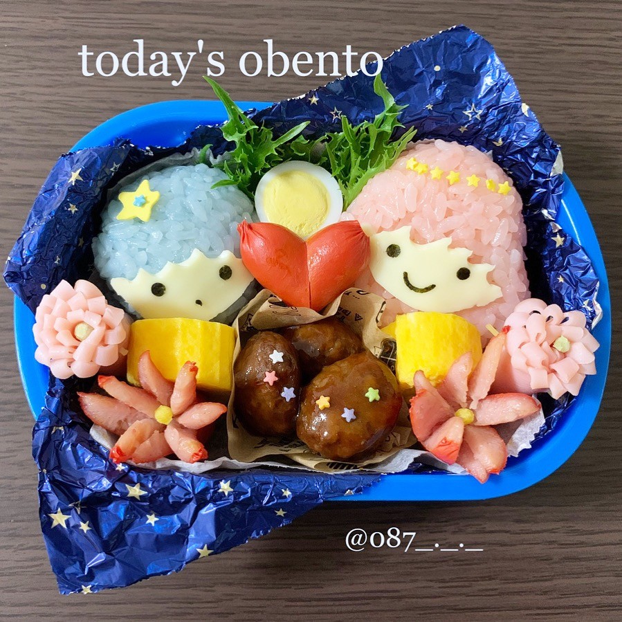 キキララ・七夕弁当🎋🌟