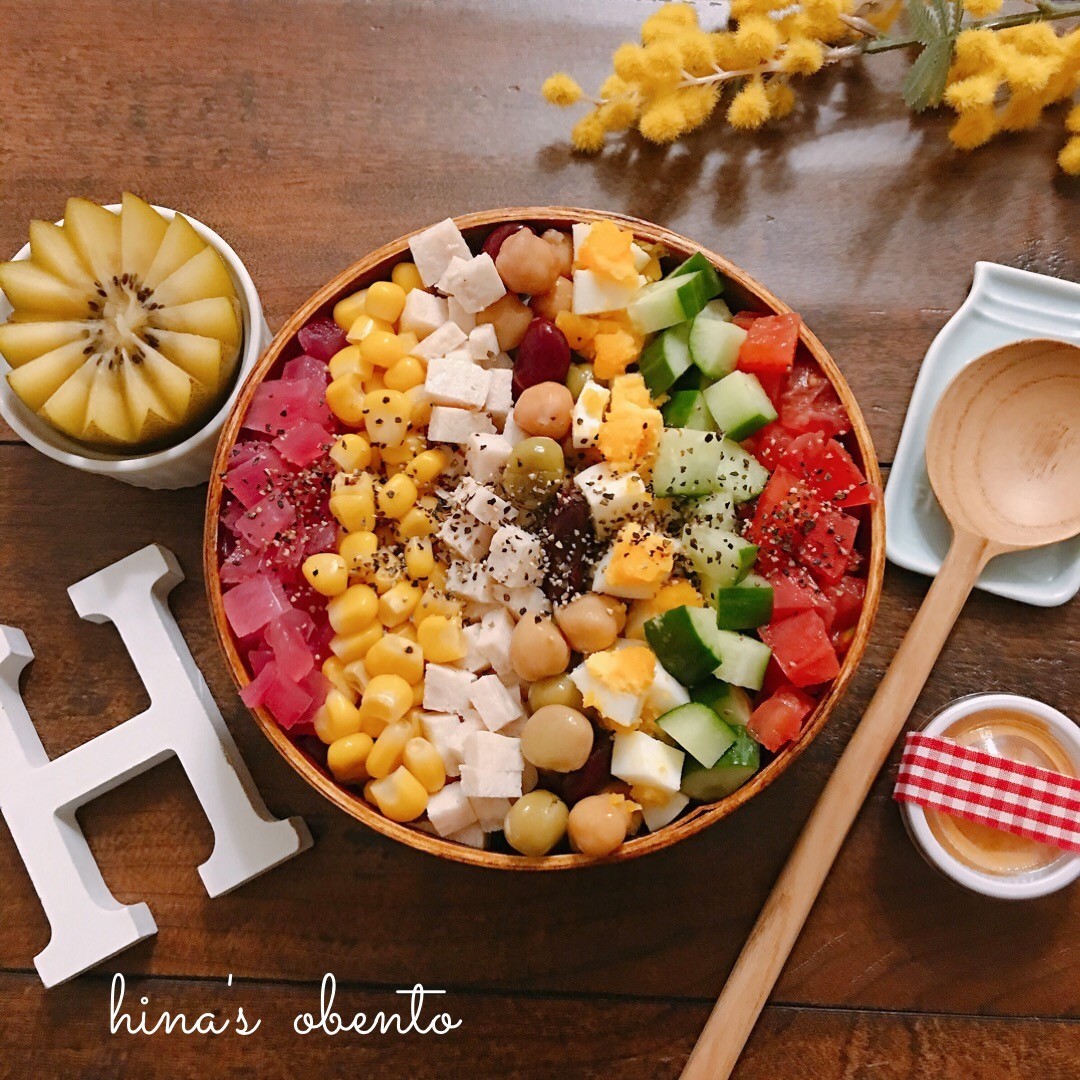 コブサラダ丼弁当